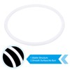 Unique Bargains Plastic Round Dream Catcher Ring Hoop 30 Pcs - 3 of 4