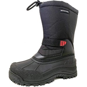 Men's Snow Boots Hook-and-loop Winter Boots - 1 of 4