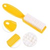 Unique Bargains Plastic Fingernail Cleaner Nail Brush 6 Pcs - 3 of 4
