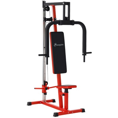 Soozier Chest Fly Chest Press Machine for Back, Pectoral, Rear Deltoid and Shoulder Training