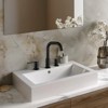Cobbe Double Handle Bathroom Sink Faucet for Vanity 3-Hole Widespread Faucet Matte Black - 2 of 4