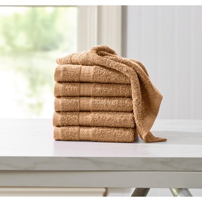 BrylaneHome BH Studio 6-Pc Wash Cloth Set