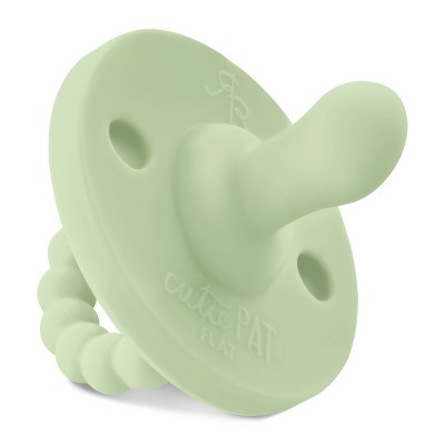 Ryan & Rose Cutie PAT Flat Pacifier - Sage