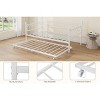 Twin Daybed with Trundle,with Charging Station & LED Lights,Metal Sofa Bed Frame with Pull Out Trundle for Living Room,Bedroom,Guest Room,Apartment - 3 of 4