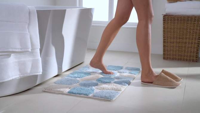 24"x36" Pebbles Brights Bath Rug - Chesapeake Merch Inc., 2 of 7, play video