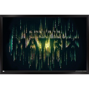 Trends International The Matrix: Resurrections - Glitch in the Matrix Framed Wall Poster Prints - 1 of 4