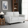 Lifestyle Solutions Willow Loveseat Woven Oyster - image 2 of 4