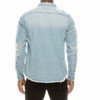 Men's Long Sleeve Button Up Distressed Denim Jacket - Victorious - 2 of 2
