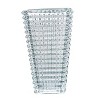 HomeRoots 11" Clear Geometric Glass Table Vase - 4 of 4