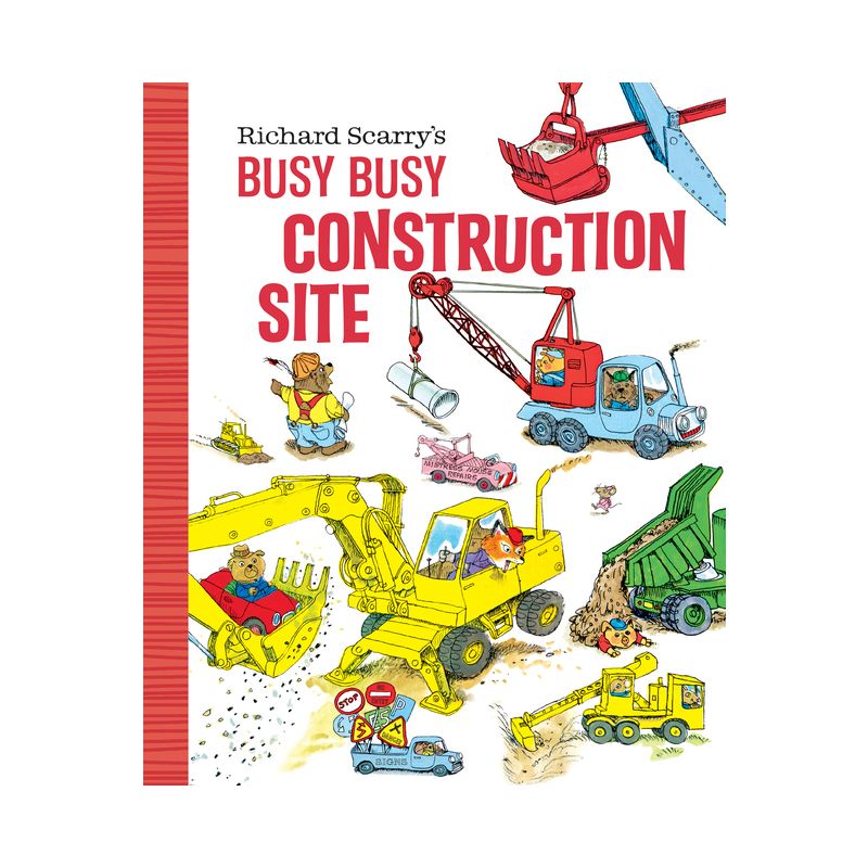 Richard Scarry's Busy Busy Construction Site - (Richard Scarry's Busy Busy Board Books) (Board Book), 1 of 2