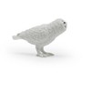Collectible Wildlife Gifts | Snowy Owl Toy, Very Nice Plastic Hand Painted Model     2"     F3015 B109 - 4 of 4