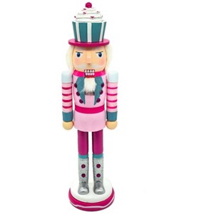 Wizardi Cupcake Hat Wooden Nutcracker F07AM9-21-N01220A : Target