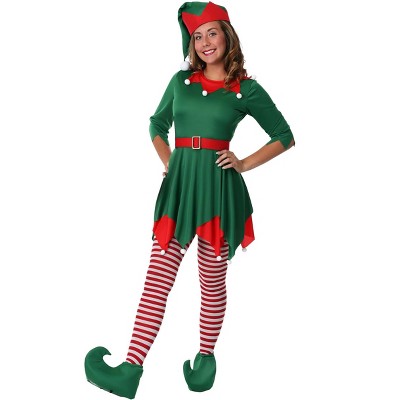 Halloweencostumes.com Medium Women Women's Santa's Helper Costume ...