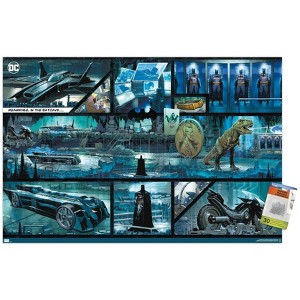 Trends International DC Comics Batman - The Batcave Unframed Wall Poster Prints - 1 of 4