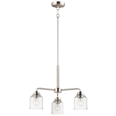 Maxim Lighting Acadia 3 - Light Chandelier in  Satin Nickel