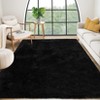 4x6 Ultra Soft Plush Carpet ¨C Navy Blue Fluffy Washable Area Rug ¨C Non-Slip Kids Room Rug Cozy Throw for Boys Girls Dorm Decor - 2 of 4