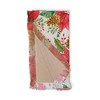 Ninola Design Poinsettia holiday flowers 56"x46" Woven Throw Blanket - Deny Designs - image 4 of 4