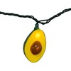 Kurt Adler Indoor/Outdoor Novelty String 10-Light Set, Avocado, 11.5ft - 3 of 4