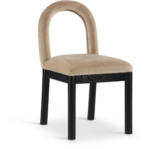 Meridian Furniture,Conrad Velvet Dining Chair - 1 of 4