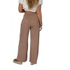 Women's Loving Thoughts Textured Wide Leg Pants - three bird nest - 3 of 3