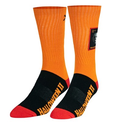 Odd Sox, Chucky Doll Fun Socks for Men Women, Crew, Large, Horror Movie Styles