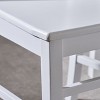 Modern Dining Chairs Set of 2, Farmhouse Acacia Wooden Dining Chairs, Armless Kitchen Chair-Christopher Knight Home - 4 of 4