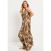 June + Vie by Roaman's Women's Plus Size Cutout Neckline Maxi Dress - 4 of 4