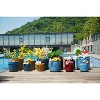 SpassWay 15" Dia Outdoor Indoor Ceramic Planter Pot Decorative Planter with Drainage Hole Patio Flower Pot - 4 of 4