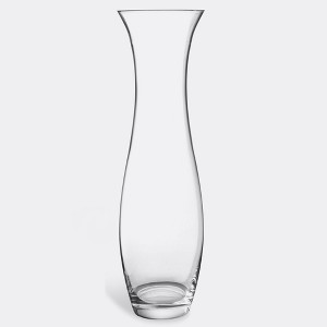 Slickblue 28" Tall Glass Urn Vase, Clear Glass, Coffee Table & Entryway Decor, Indoor/Outdoor Use - 1 of 4