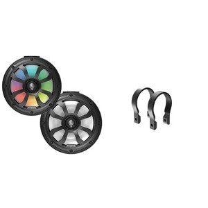 Diamond Audio POD10F4B Black 10" Pods with 2.25" clamps - 1 of 4