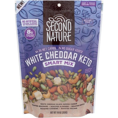 Second Nature Trail Mix White Cheddar -10 oz