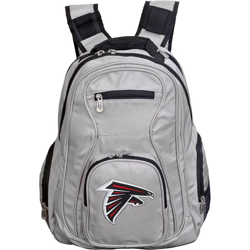 NFL Atlanta Falcons Premium 19&#34; Laptop Backpack - Gray, 1 of 2