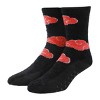 Naruto Akatsuki Symbol Adult Beanie and Knee High Socks Set - 4 of 4
