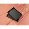 Unique Bargains PU Leather Stackable Black Jewelry Organizer Trays with Removable Dividers Set of 2 - 4 of 4