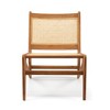 KLAREL Chandigarh Kangaroo Cane Accent Chair - 2 of 4