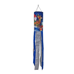 Briarwood Lane Christmas Happy Holidays Gnomes Windsock Wind Twister 40x6 For Christmas Wind Spinner - 1 of 2