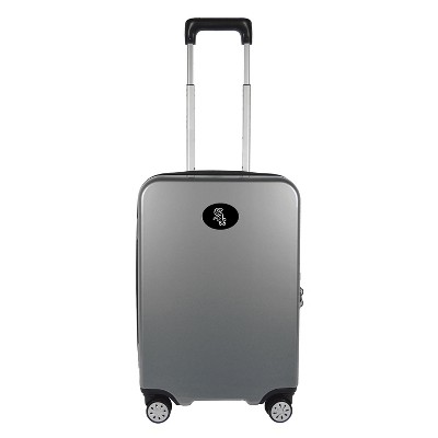 white hard case suitcase