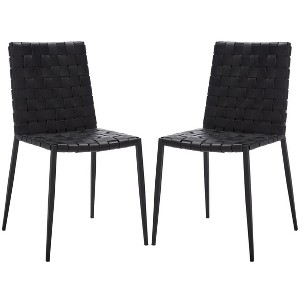 Rayne Woven Dining Chair (Set Of 2)  - Safavieh - 1 of 4