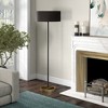 Hudson and Canal Two-Tone Floor Lamp with Drum Fabric Shade - 4 of 4