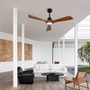 TOBILI New Model 52 Inch Wood Ceiling Fans With Lights,Black Ceiling Fan For Living Room, Bedroom - 4 of 4