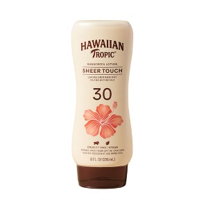 Hawaiian Tropic Sheer Touch Ultra Radiance Lotion Sunscreen - 8oz - 1 of 4