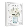 Stupell Industries Vintage Parisian Floral Bouquet White Farmhouse Flowers Framed Giclee Art, White, 11" x 14" - 2 of 4