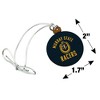 Murray State University Racers Logo Mini Small Tiny Wood Christmas Tree Holiday Ornament - 4 of 4