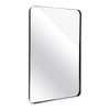 ChicFurnit Bathroom Vanity Mirrors Rectangle Mirror with Sturdy Metal Frame HD Reflections for Bedroom Bathroom Entryway, Black, 36"*24"*1.2" - 3 of 4