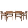 Maliang U_Style Patio Dining Table And Chairs Fit For Balcony, Backyard - 2 of 4