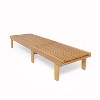 Gulche Chic Wooden Chaise Lounge Chair, Adjustable Slatted Design, Perfect for Poolside or Patio, Ideal for Summer Relaxation and Comfort - 3 of 4