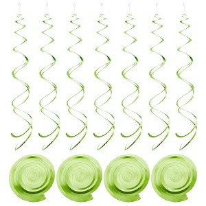 Unique Bargains Party PVC Foil Hanging Streamers Decoration 18 Pcs - 1 of 4