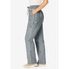 Woman Within Plus Size Petite Convertible Length Cargo Pant/Capri - 4 of 4