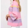 Women's Striped Jacquard Knit Sweater - Fate - 3 of 4