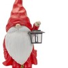 Melrose Raincoat Garden Gnome Statue with Lantern - 2 of 2
